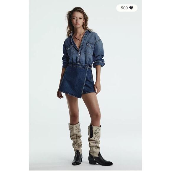 Anthropologie Rolla's Wrap Skort - Size 32 - Picture 1 of 7